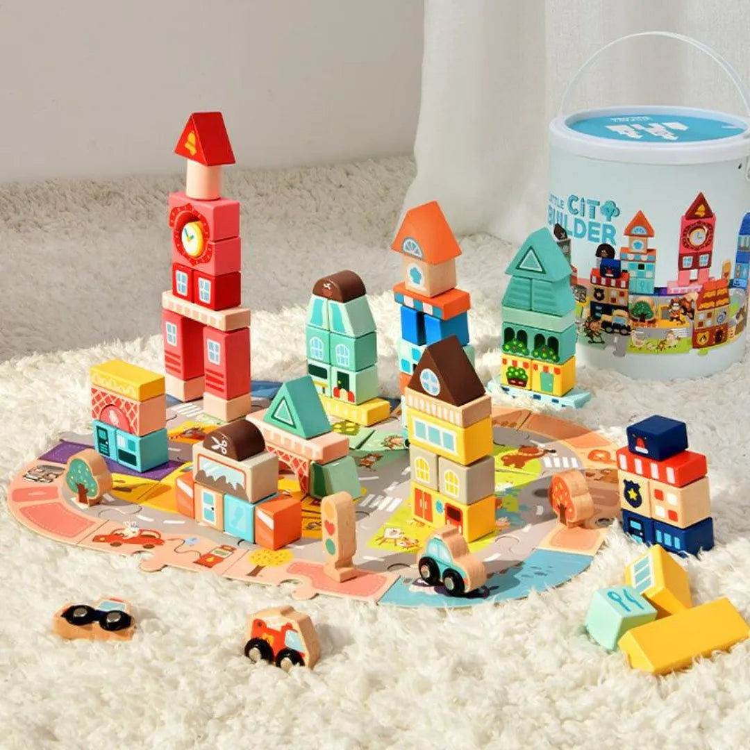 Wooden Building Blocks