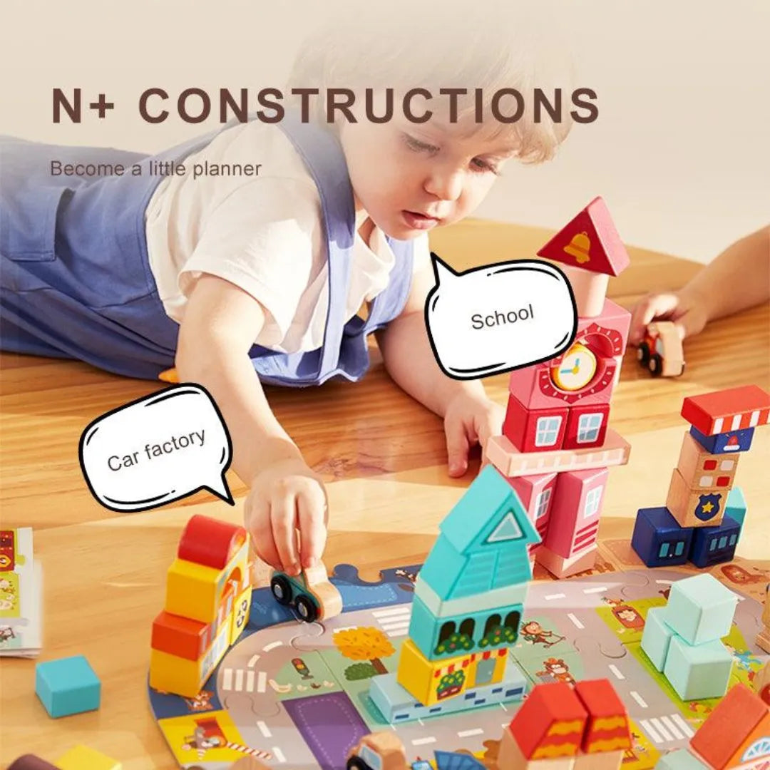 Wooden Building Blocks