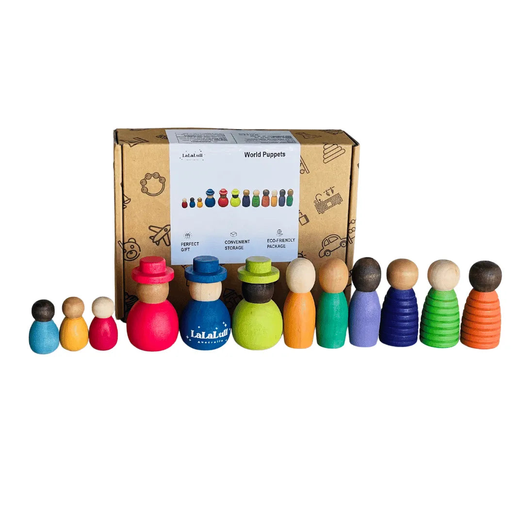 Wooden Peg Dolls
