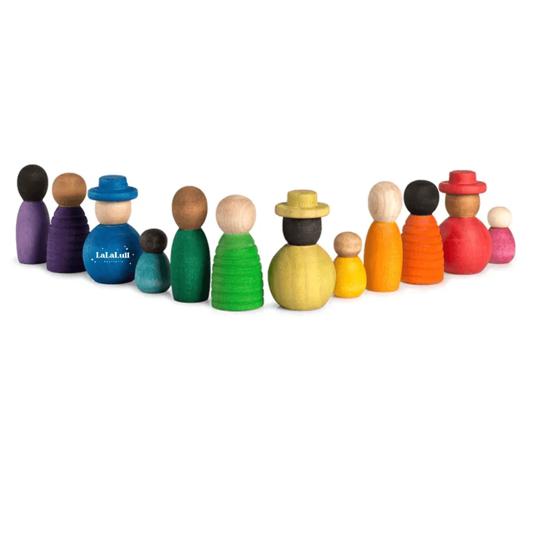 Wooden Peg Dolls