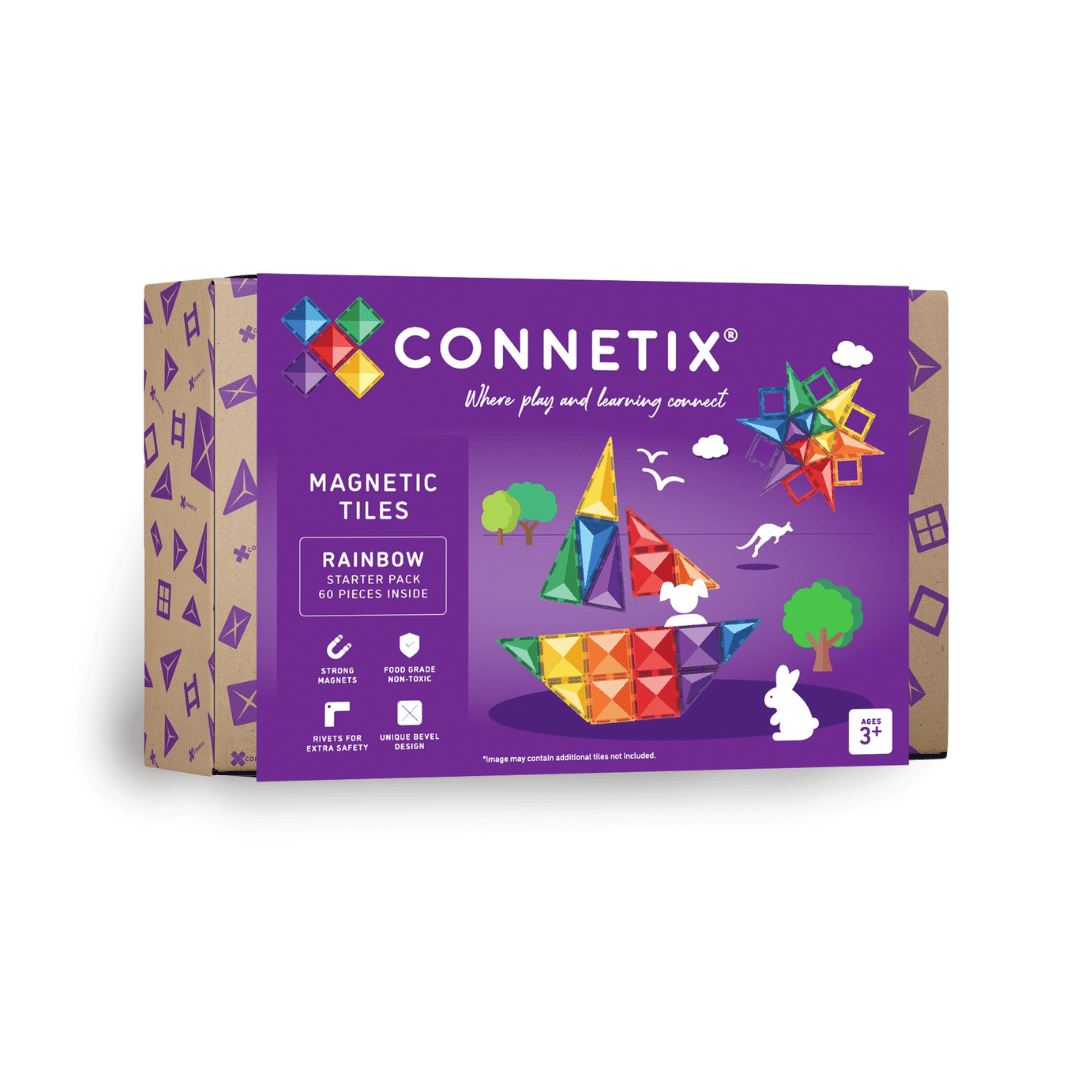 Connetix Rainbow Starter Pack 60Pcs