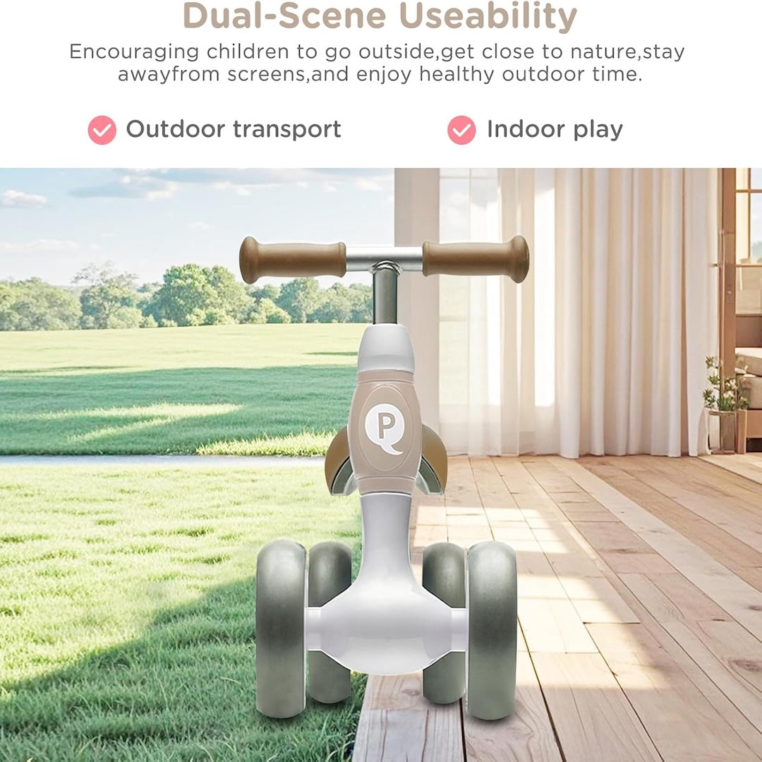 Cutey Baby Walker Balance Bike | Beige