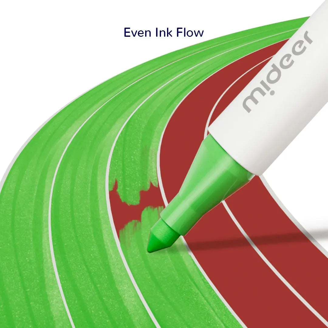 Mideer Dual-Tip Washable Marker 36 Colors