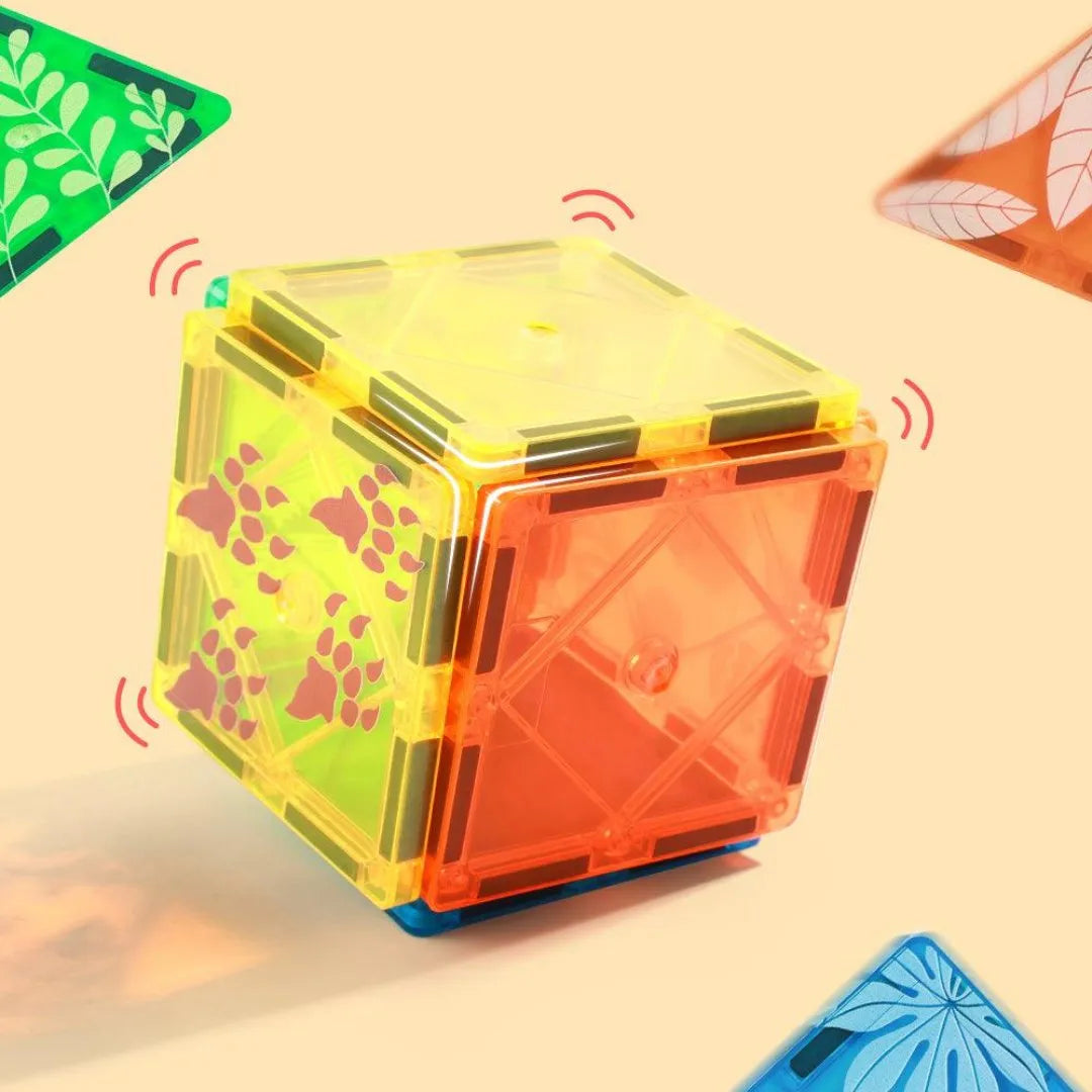 dinosaur magnetic tiles