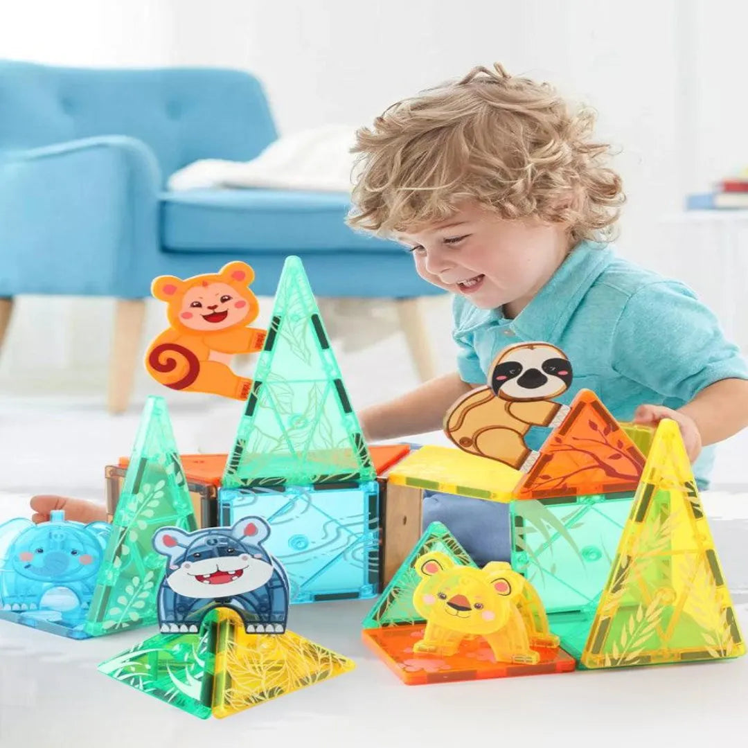 Magnetic Tile Animals
