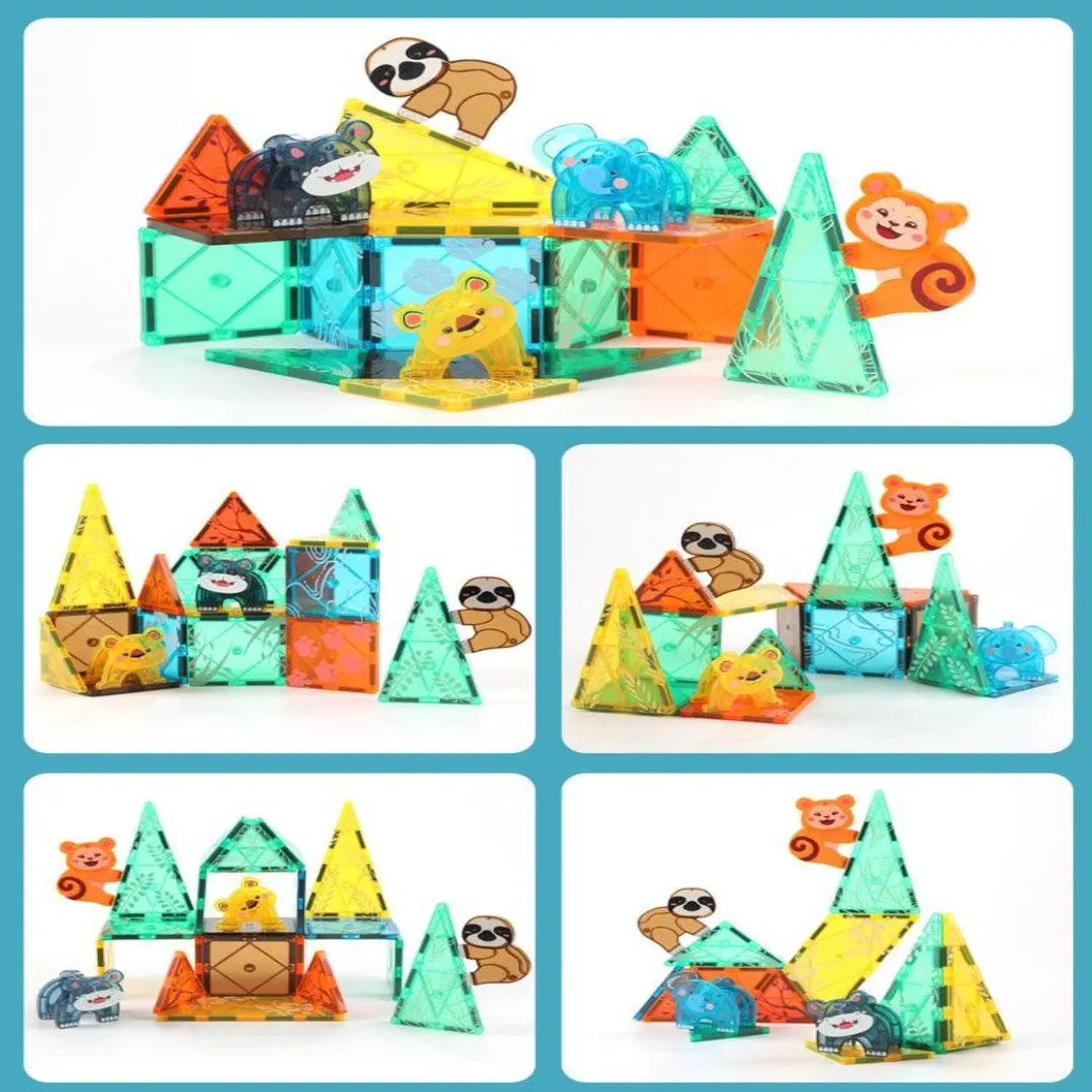 Magnetic Tile Animals