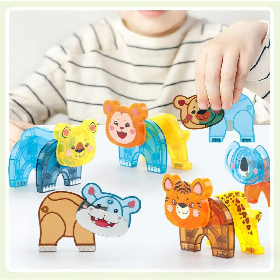Magnetic Tile Animals