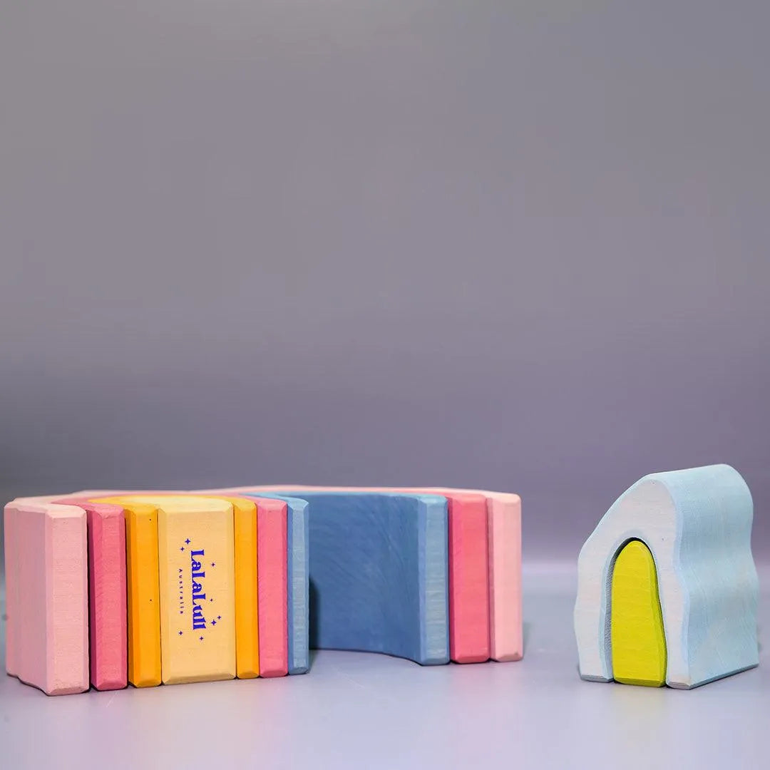 Wooden Rainbow stacker