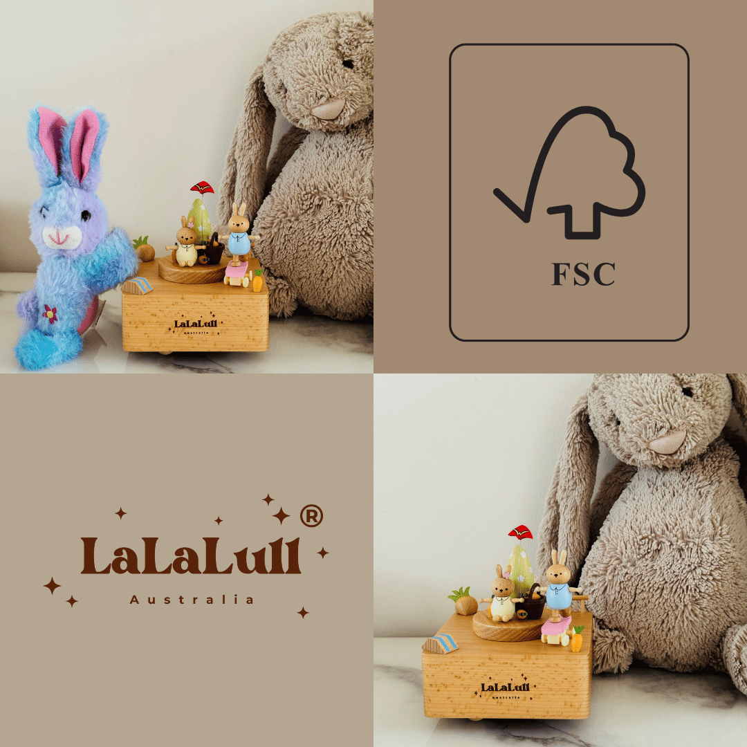 LaLaLull Music Box Bunny