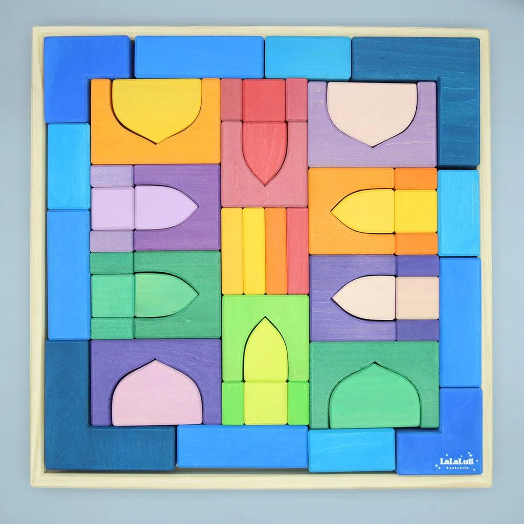 Wooden Castle Blocks 1001 night