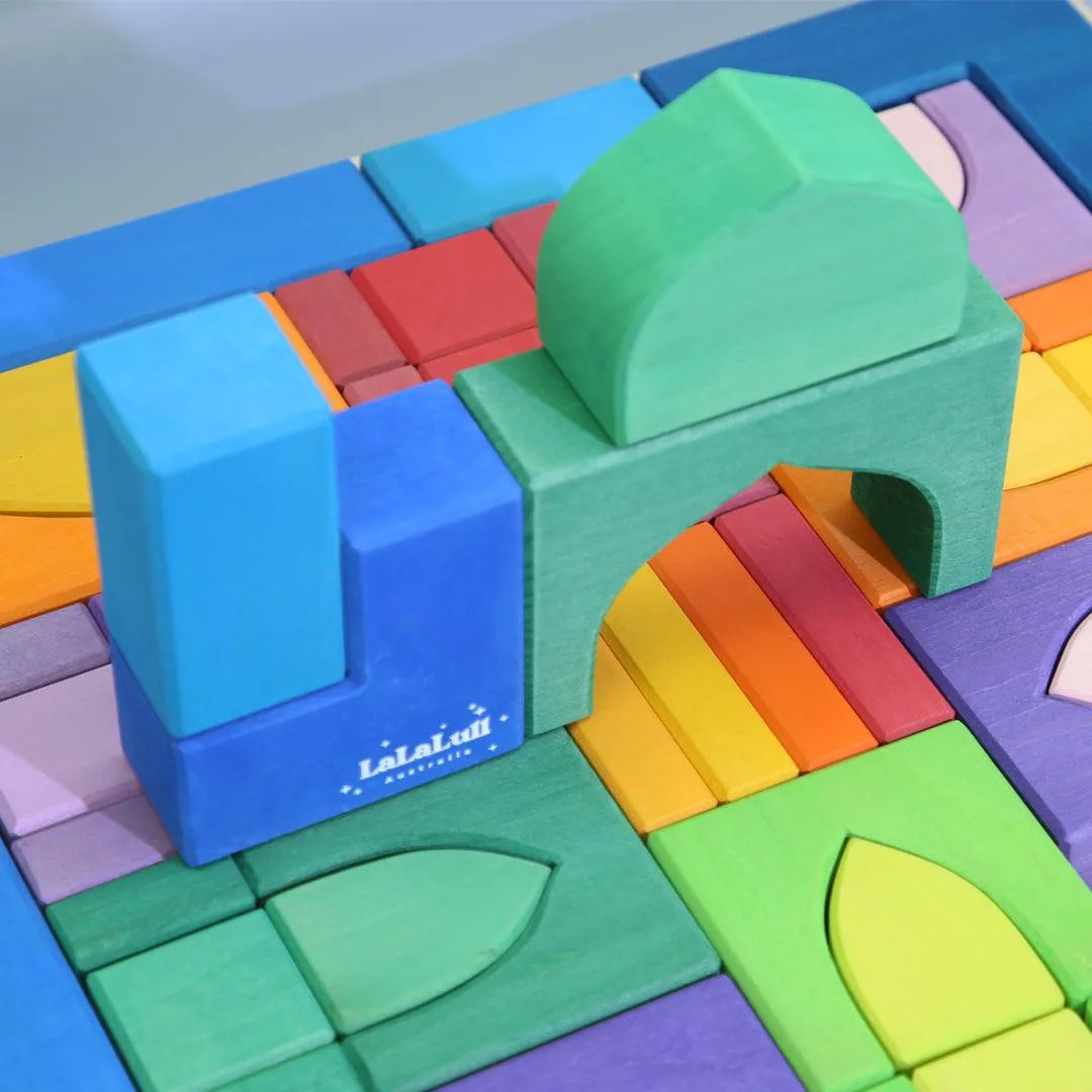 lalalull Wooden Castle Blocks