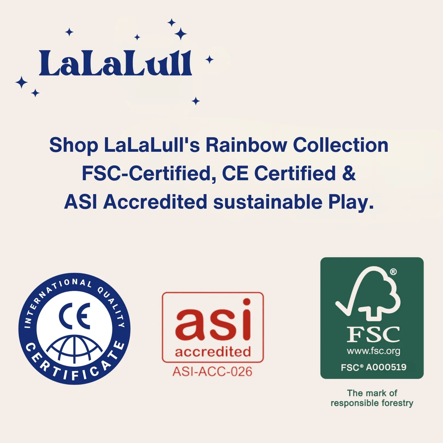 LaLaLull Wooden Rainbow Colored Cyclone Top (Set of 6) - Babycoo