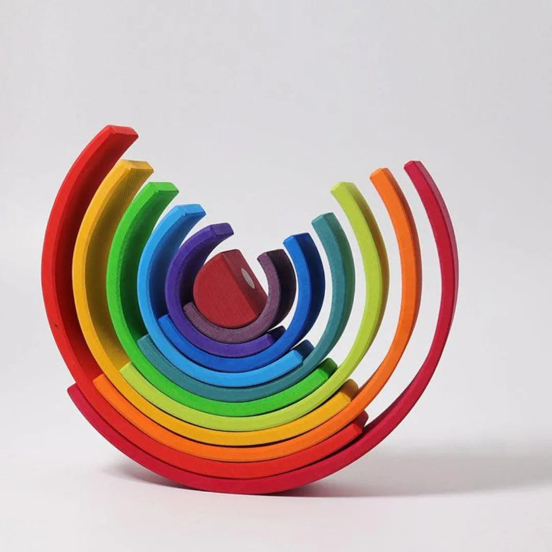 Wooden Rainbow Stacker