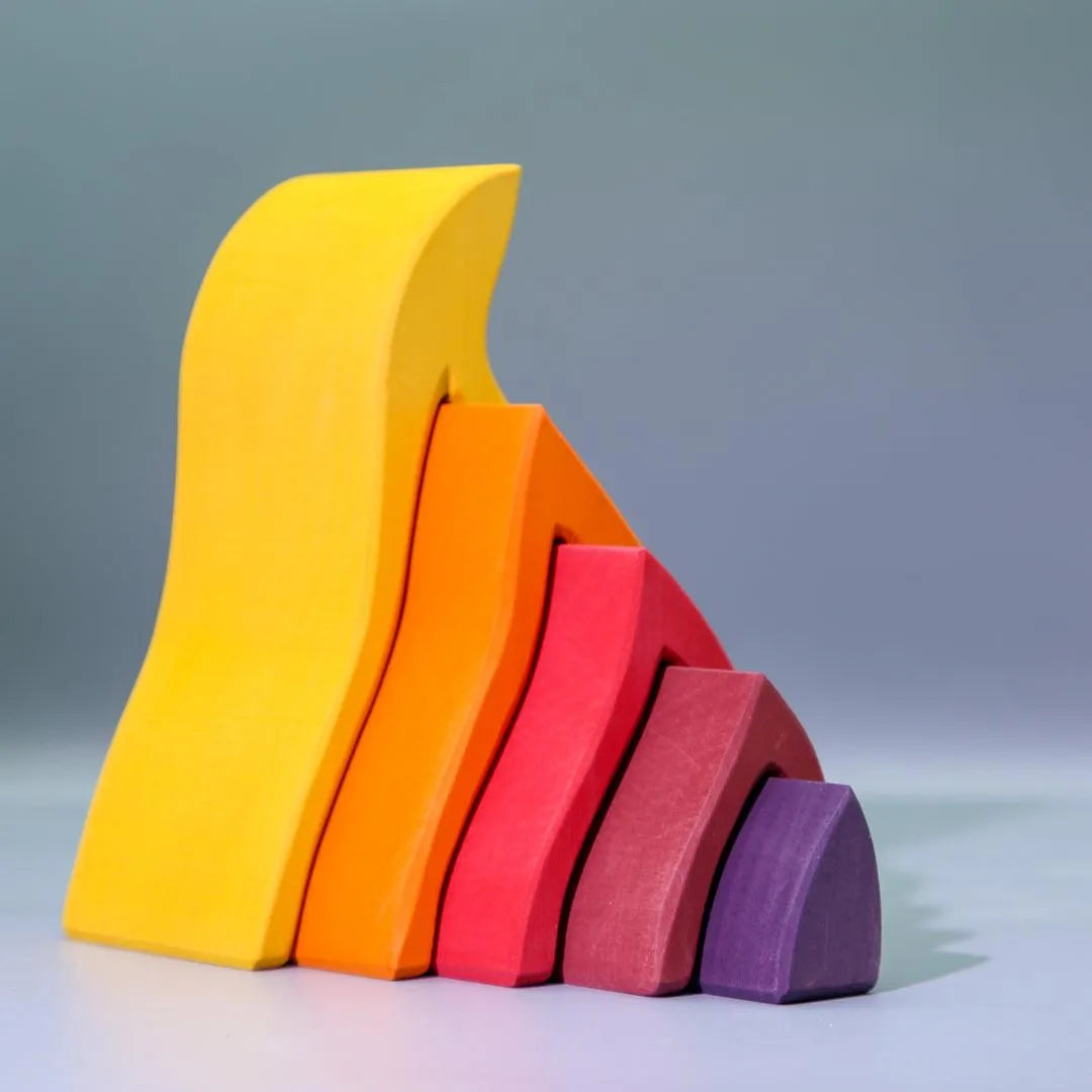 Wooden Rainbow Stacker