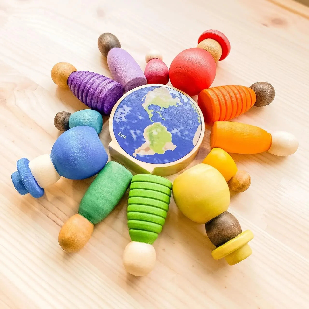 Wooden Peg Dolls