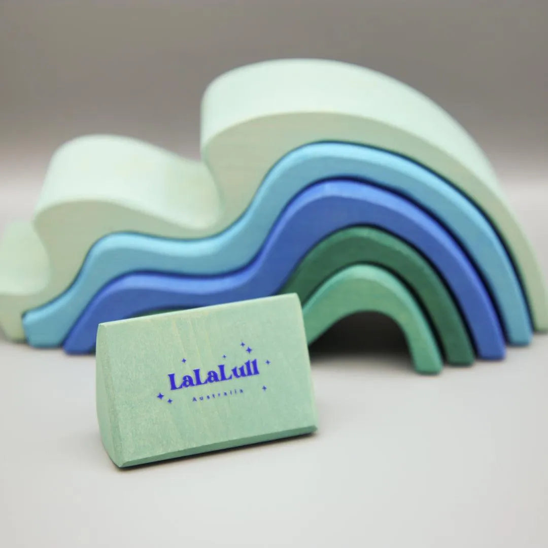 Wooden Stacking Toy- Large Waterwaves