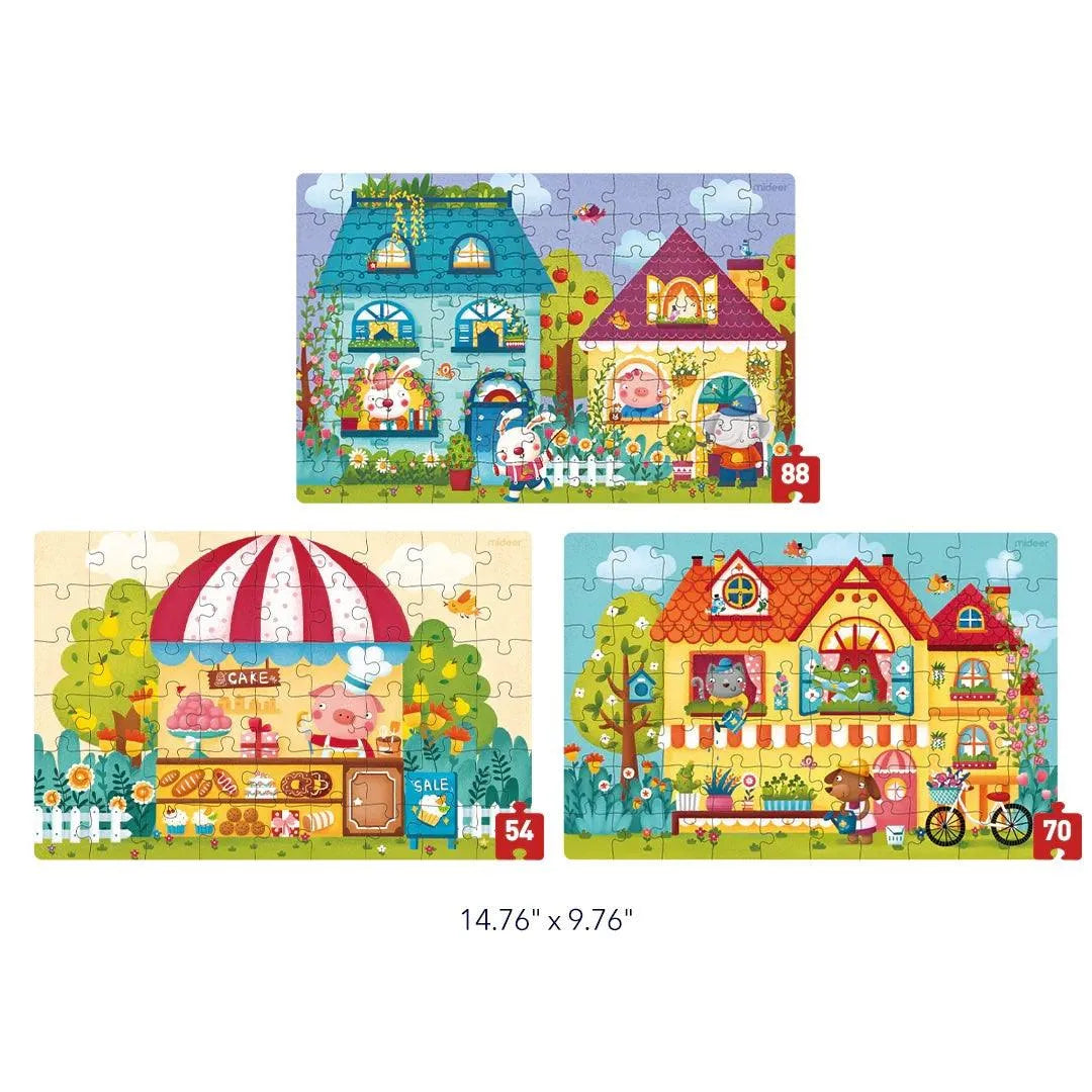 Level Up! Kids Puzzle Level 4: Fairy Tale Town 54P-88P
