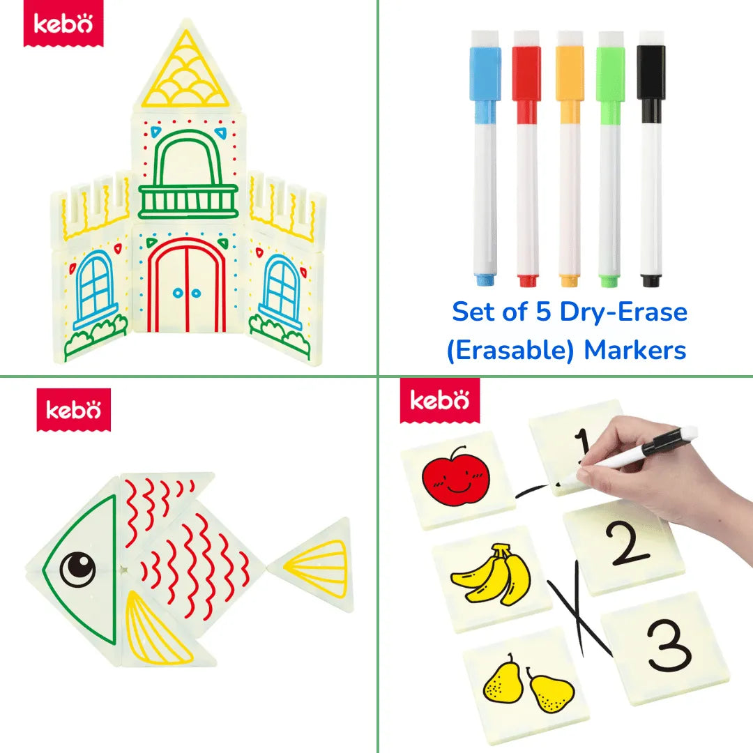 magnetic-tiles-castle