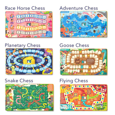 Mideer 6-in-1 Board Game Book: Museum Adventures