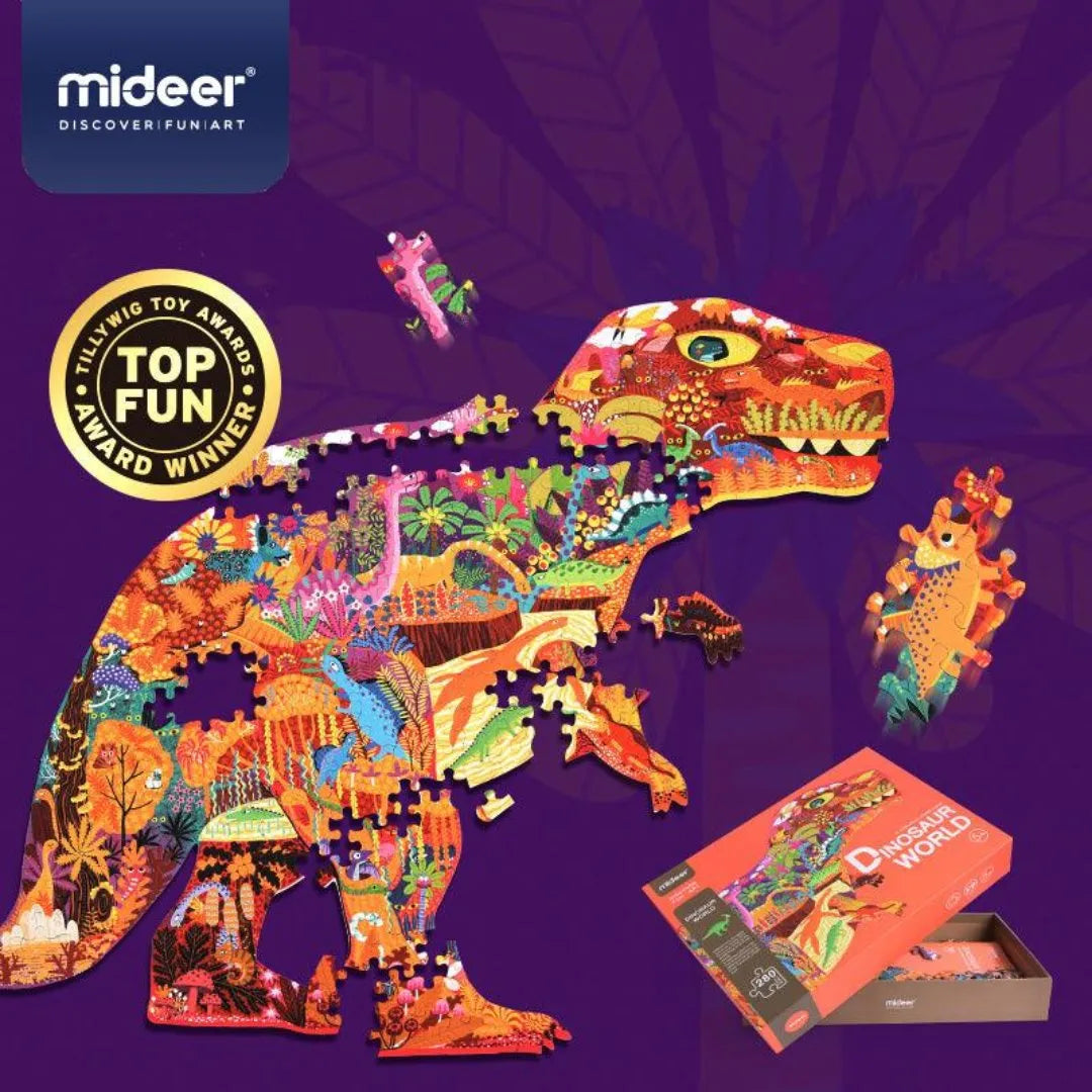 Dinosaur Shaped Puzzle