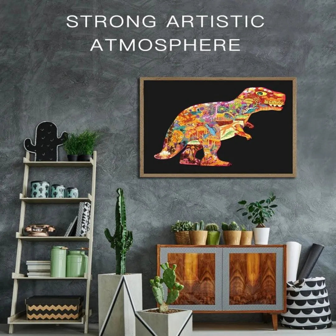 Dinosaur Shaped Puzzle
