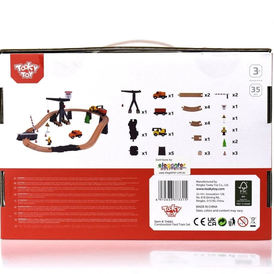 Wooden Train Set