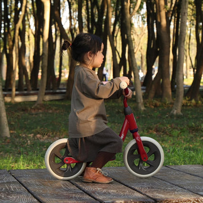 Trainer Red Balance Bike with Footrest 2Y+