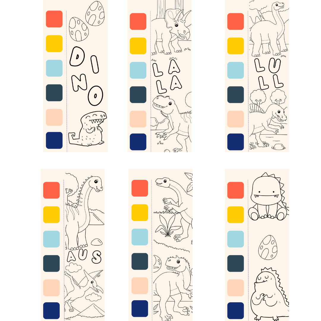 watercolor-painting-book-dinosaur