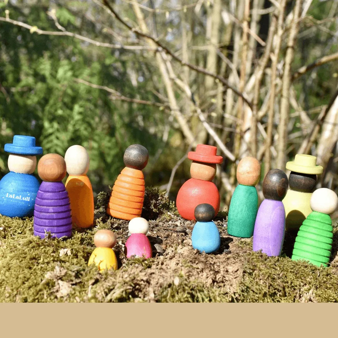 Wooden Peg Dolls