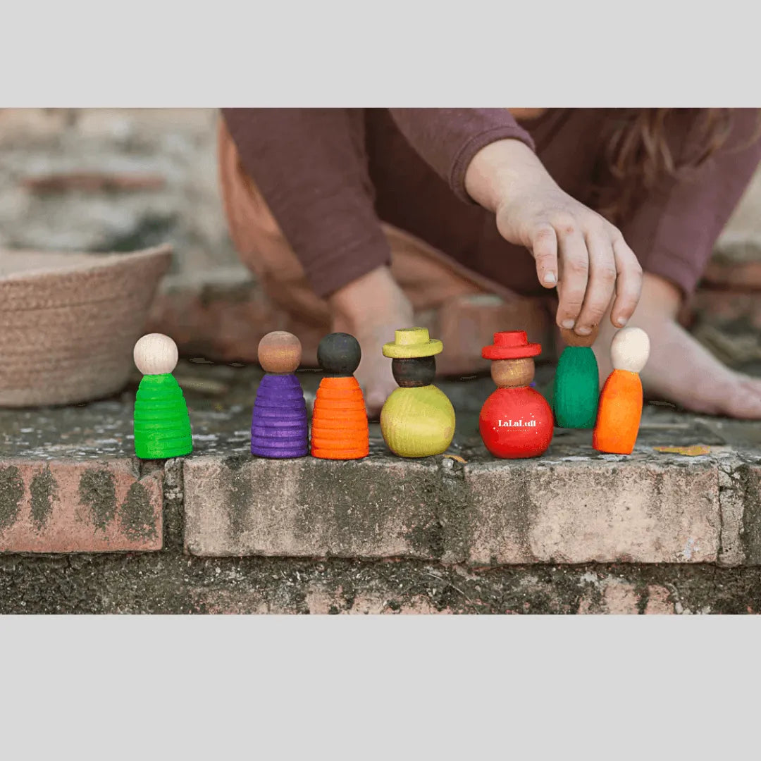 Wooden Peg Dolls