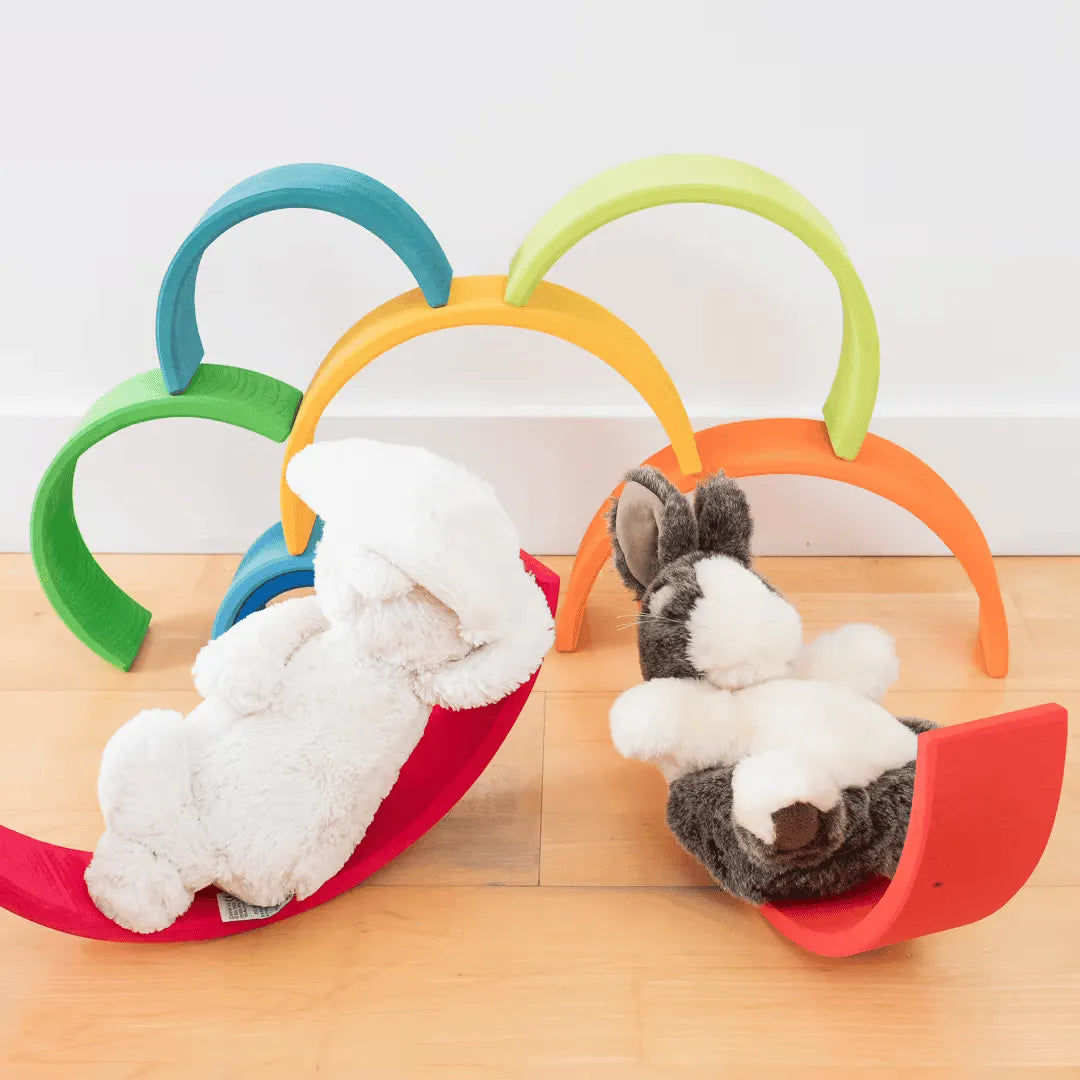 Wooden Rainbow Stacker