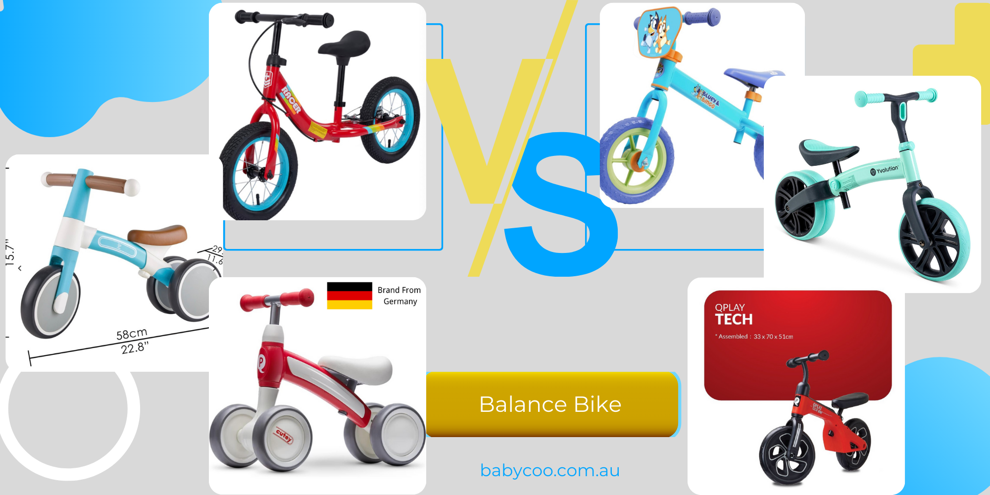 Kmart Balance Bike Vs Big-W Vs Babycoo