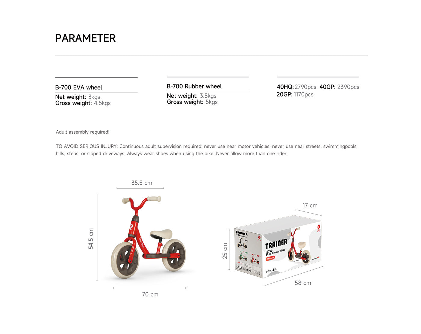 How to Assemble Qplay Trainer Balance Bike?