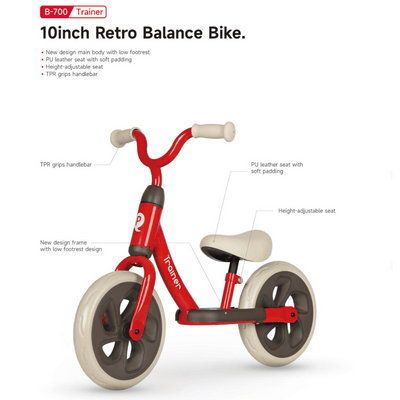 Balance Bike with Footrest