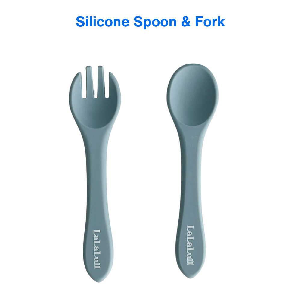 silicone spoon and fork