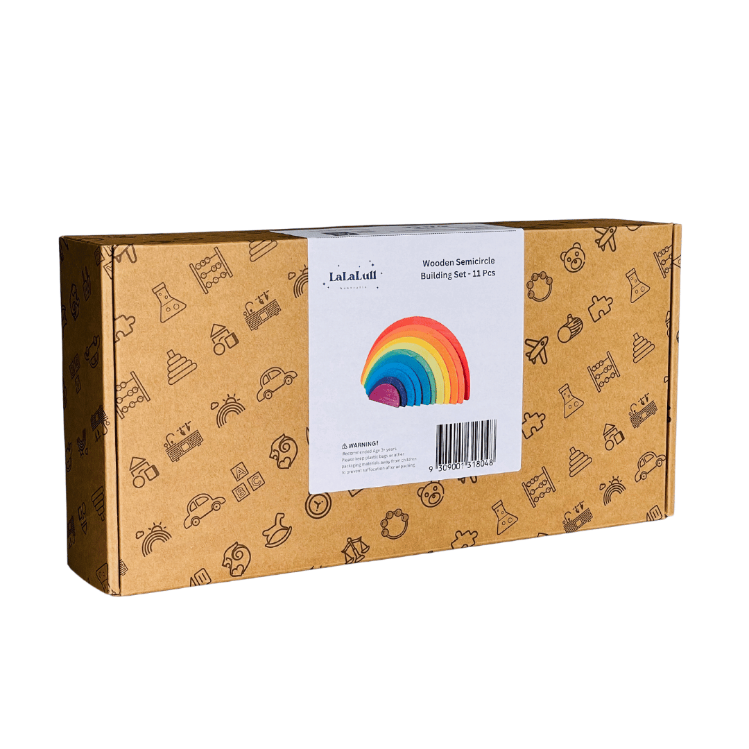 Wooden Rainbow Semicircle