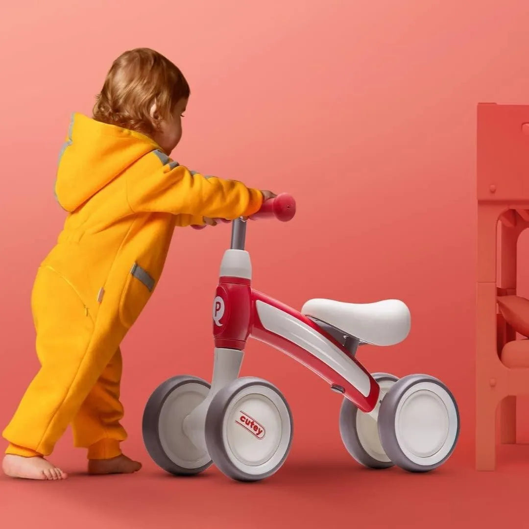 Cutey Baby Walker Balance Bike - Red 12M+