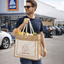 BabyCoo Tote Canvas Bags with Button Close