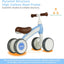 Cutey Baby Walker Balance Bike - Blue 12M+