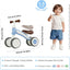 Cutey Baby Walker Balance Bike - Blue 12M+