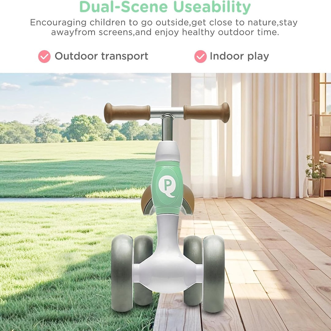 Cutey Baby Walker Balance Bike | Green 12M+