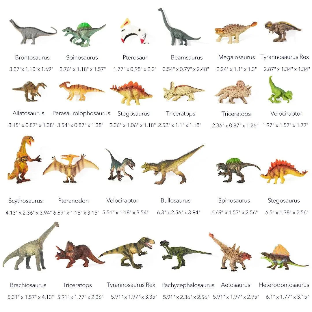 Dinosaur Toys Set 24 Pcs – BabyCoo Aus