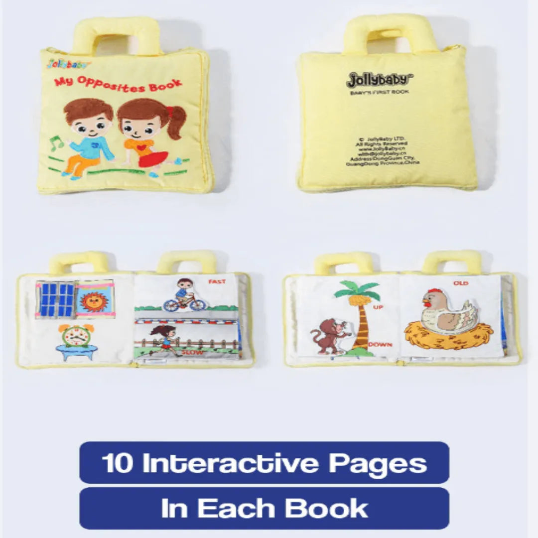 Quiet Books Set Australia (3 Pcs Bundle) – BabyCoo Aus