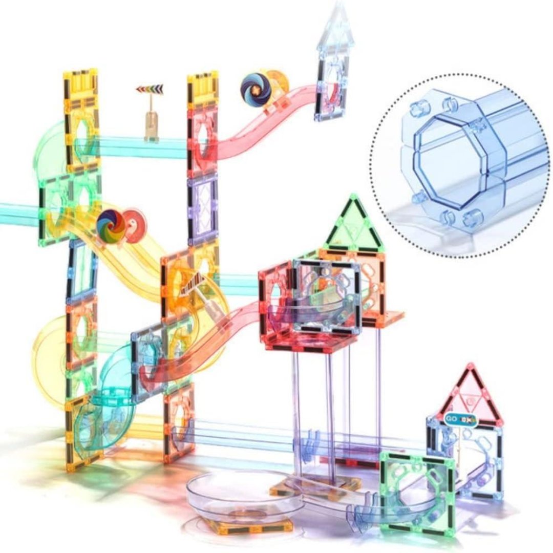 Magnetic Marble Run -208 Pcs