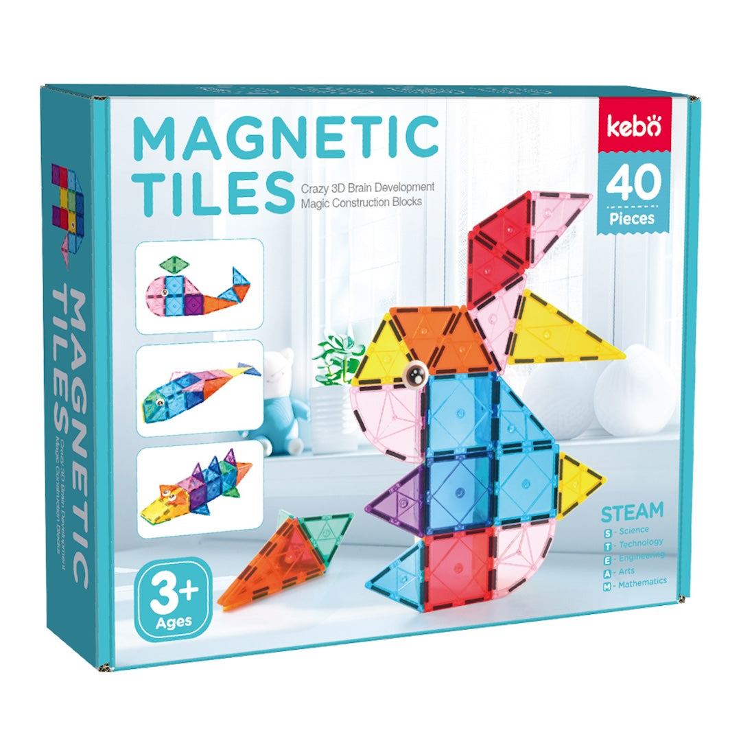 kebo-magnetic-tiles-40-piece