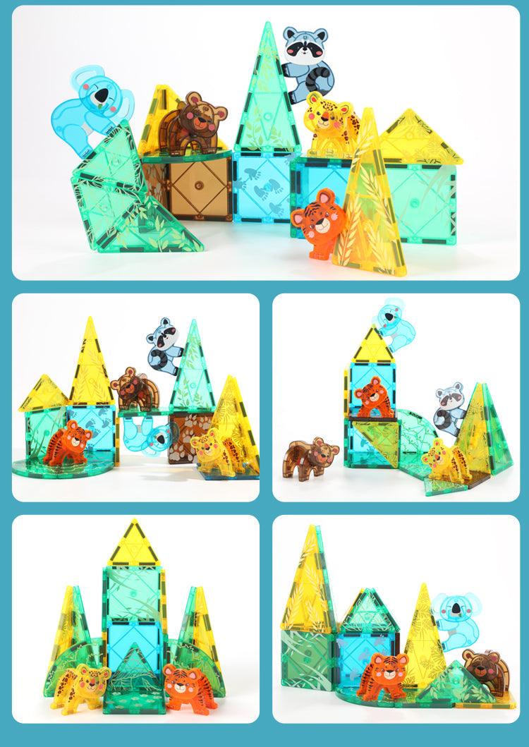Magnetic Tile Animals	