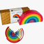 LaLaLull Australia® Wooden Rainbow Stacker 12Pcs Large