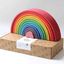 LaLaLull Australia® Wooden Rainbow Stacker 12Pcs Large