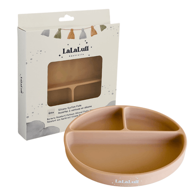 LaLaLull Suction Plate - Apricot