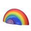 Wooden Rainbow Semicircle